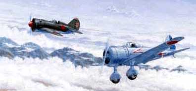 Поединок между И-16 и Ki-27